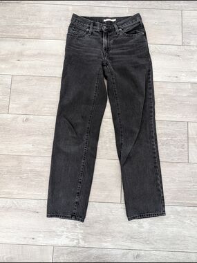Levis Black Jeans Women's 24